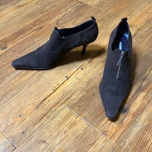 Donald J Pliner Brown Suede Shoes